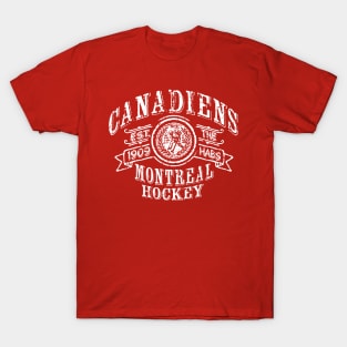 Canadiens Vintage Hockey T-Shirt